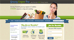 Desktop Screenshot of grocerycouponfree.net